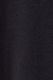 Product shot of the Fundamentals Carolina Fleece Dress in colour Black (Black), detail