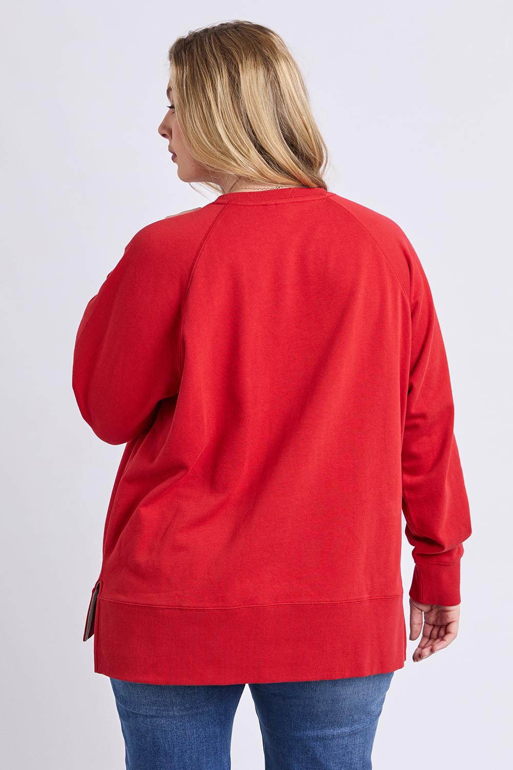 Fundamental Melbourne Cotton Crew – Cranberry