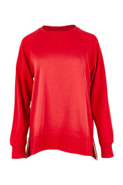 Fundamental Melbourne Cotton Crew – Cranberry