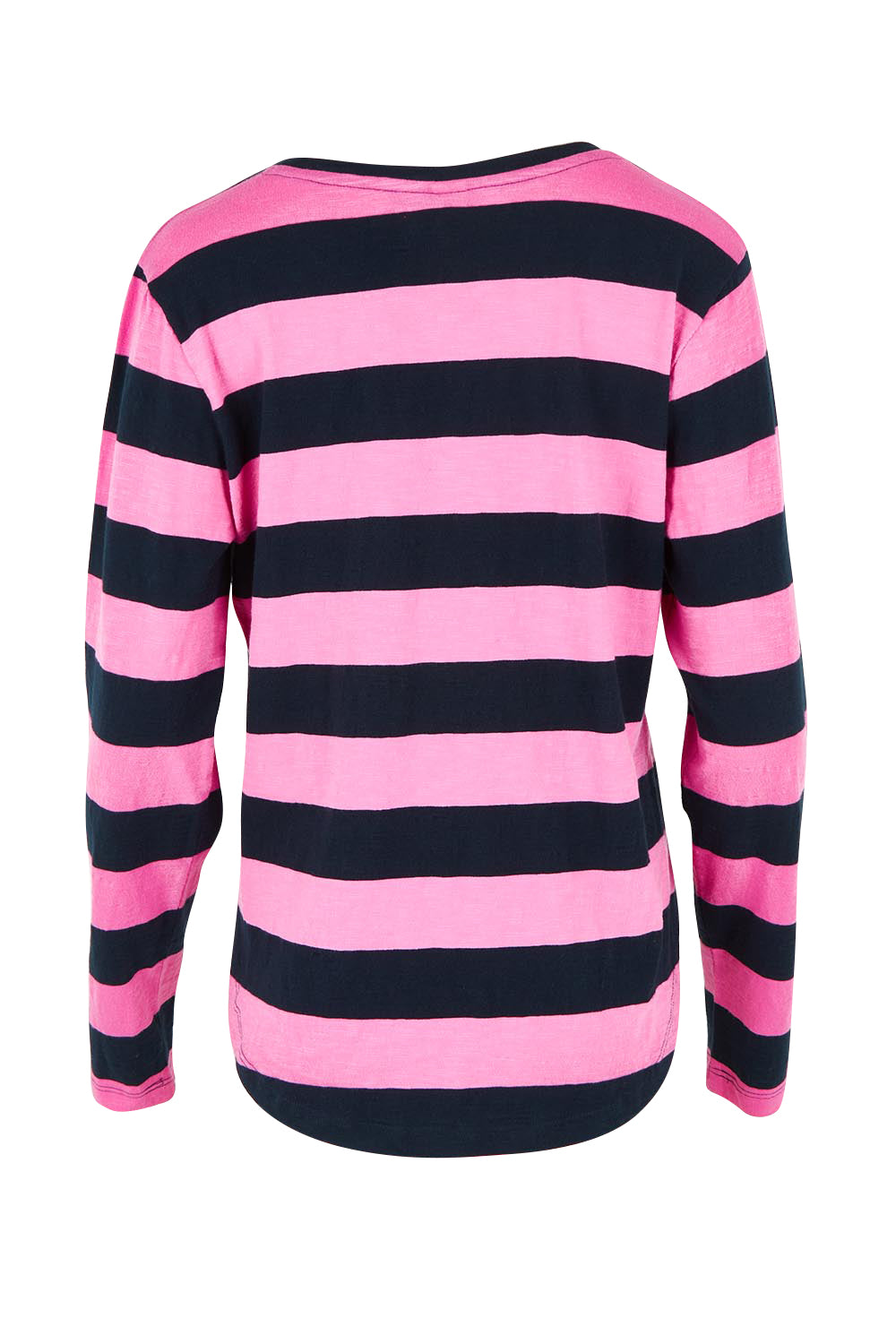 Fundamental Spritz Stripe Cotton Long Sleeve Tee – Hpinknavy