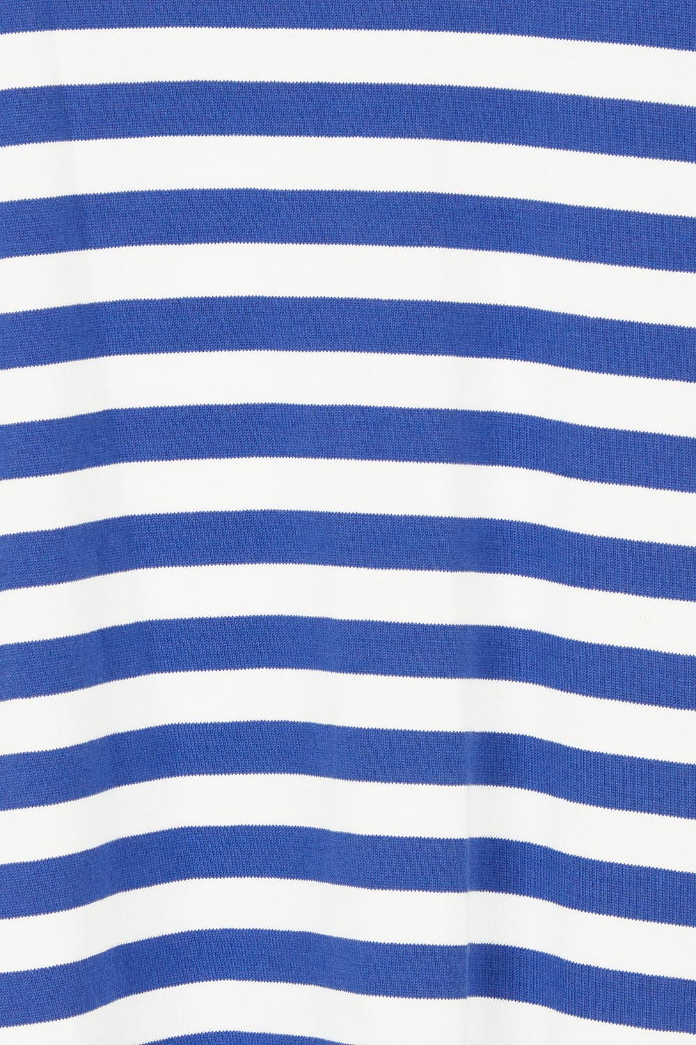 Product shot of the Fundamental Merry Cotton Tee Dress in colour Bluewhite (Blue), detail