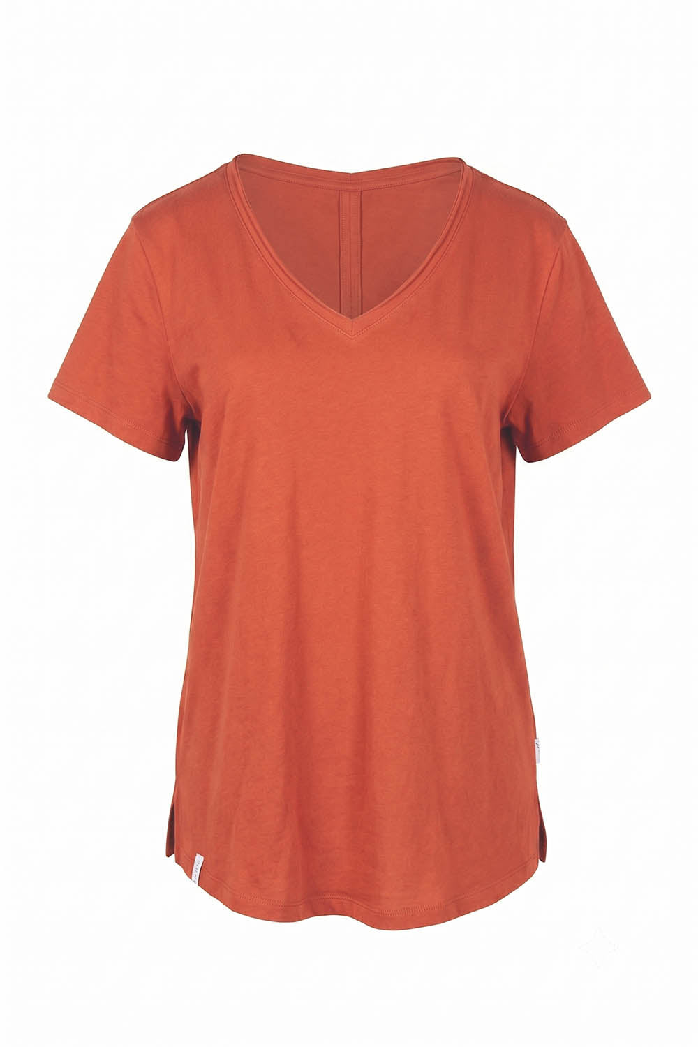 Fundamental Pima Cotton Vee Tee – Earthbrown