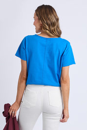 Fundamental Pima Vee Tee – Royalblue