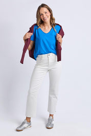 Fundamental Pima Vee Tee – Royalblue