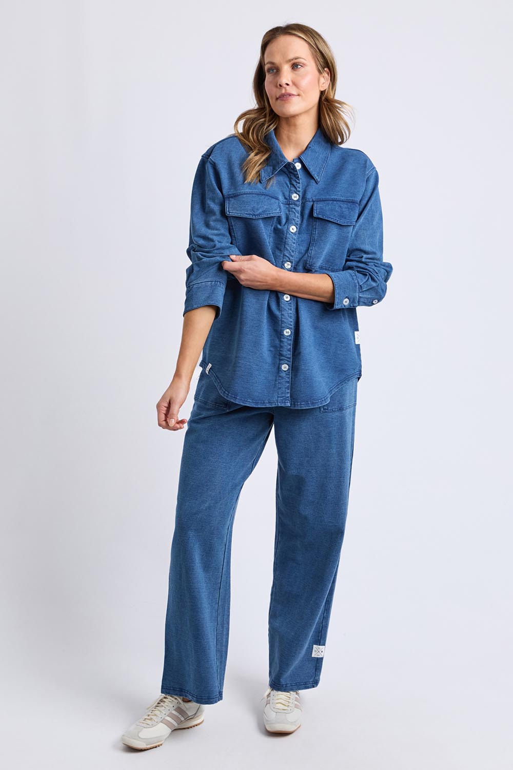 Fundamental Valerie Cotton Shacket – Bluedenim