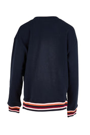 Fundamental Melbourne Cotton Blend Crew – Navy