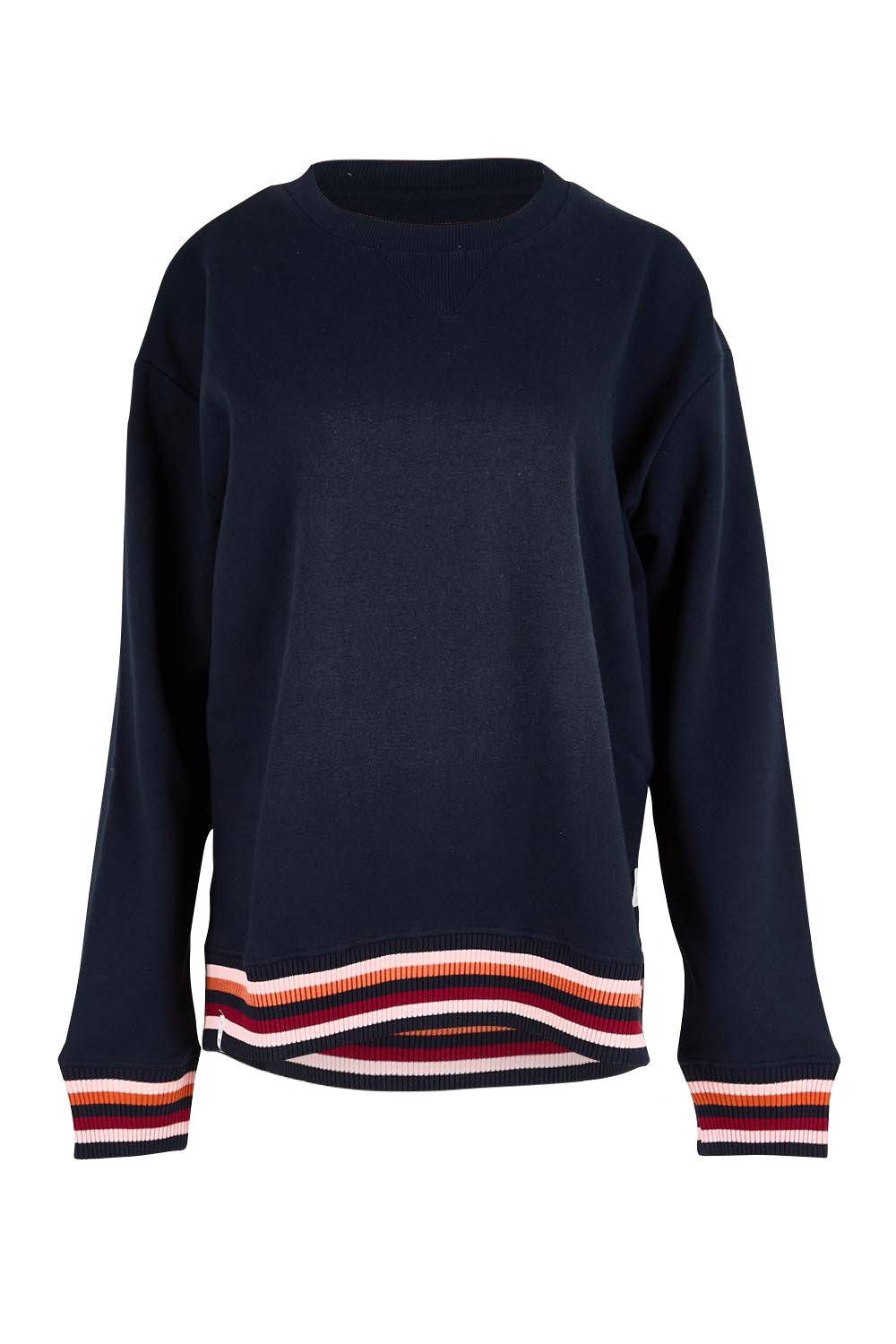 Fundamental Melbourne Cotton Blend Crew – Navy