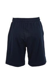 Product shot of the Fundamental Summer Fleece Cotton Short – Navy in colour Navy, from the back