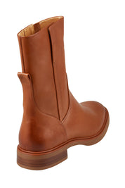 Blanca Leather Ankle Boot – Brandy