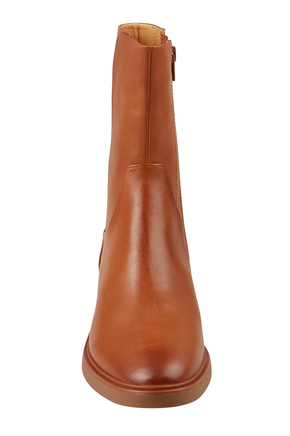 Blanca Leather Ankle Boot – Brandy