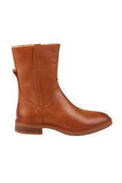 Blanca Leather Ankle Boot – Brandy