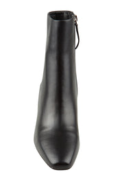 Product shot of the Kitan Leather Ankle Boot in colour Black (Black), detail