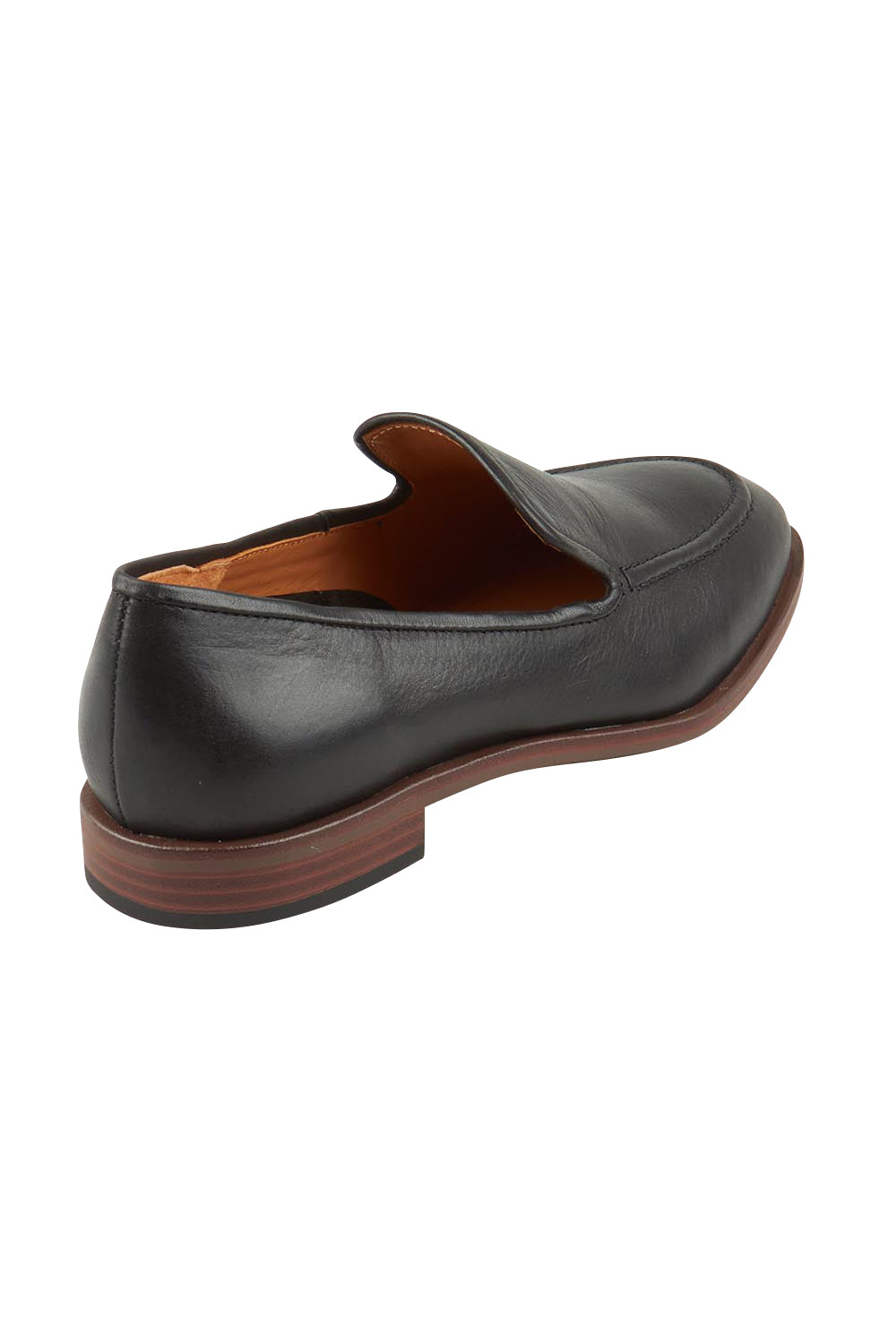 Phebe Leather Loafer - Black