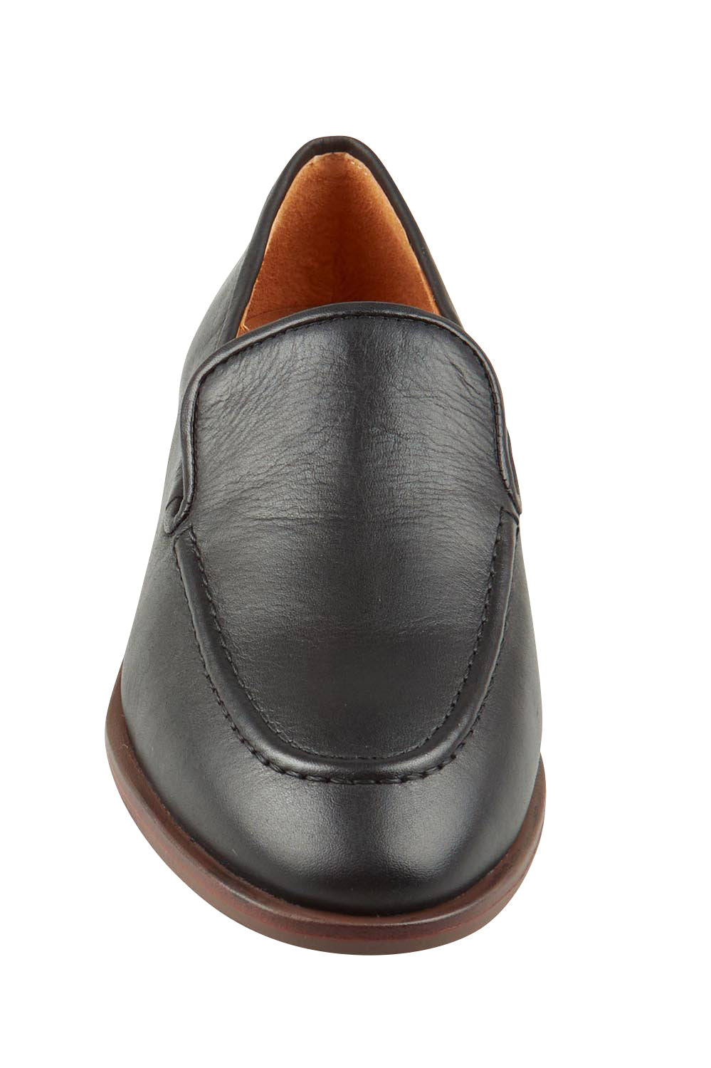 Phebe Leather Loafer - Black