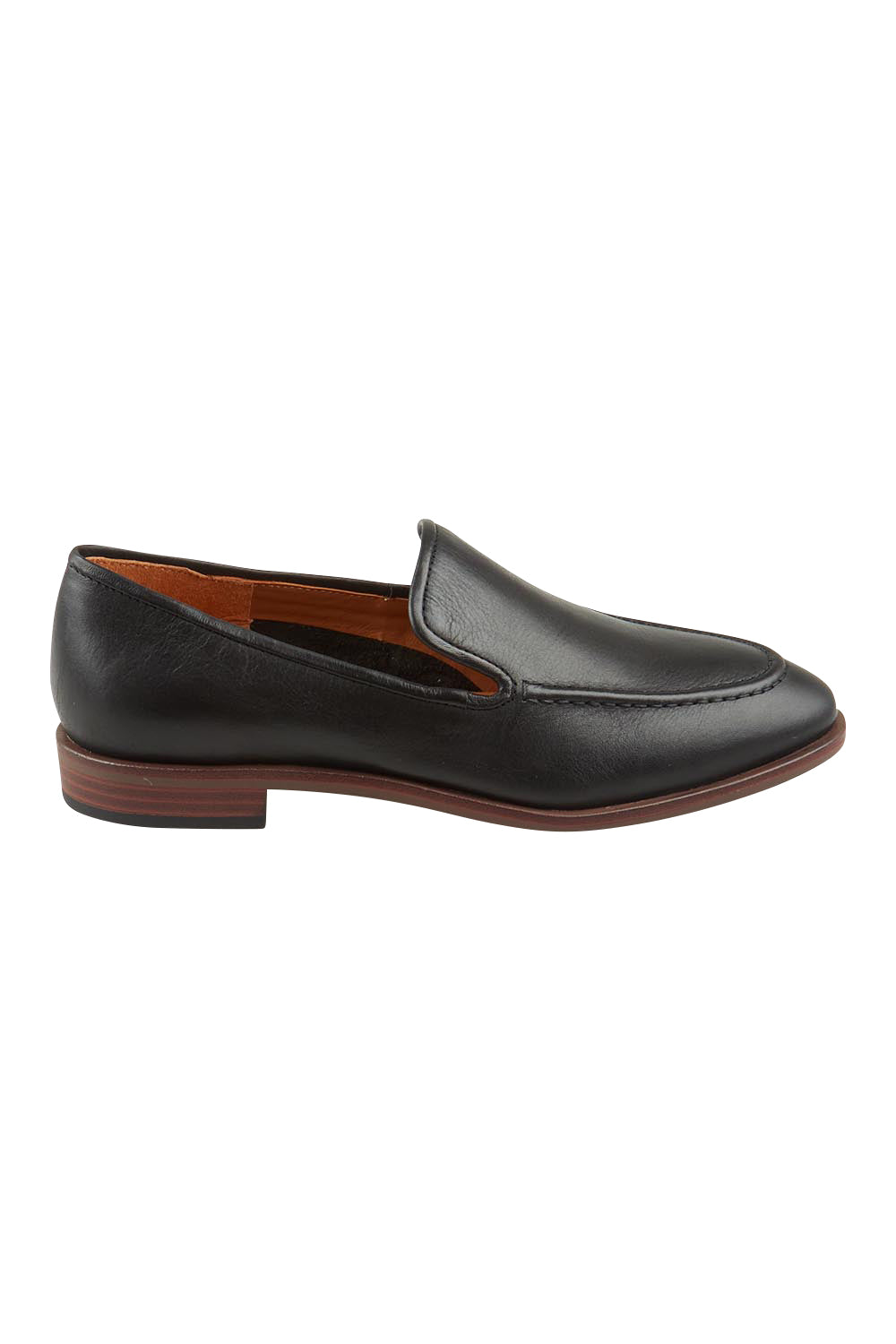 Phebe Leather Loafer - Black