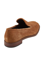 Phebe Leather Loafer - Pecansuede