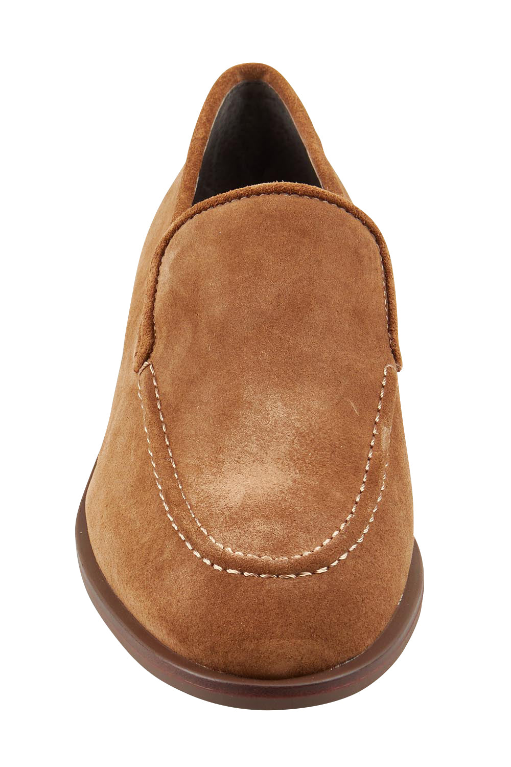 Phebe Leather Loafer - Pecansuede