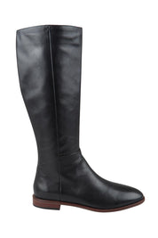 Pheodora Leather Knee Boot – Black