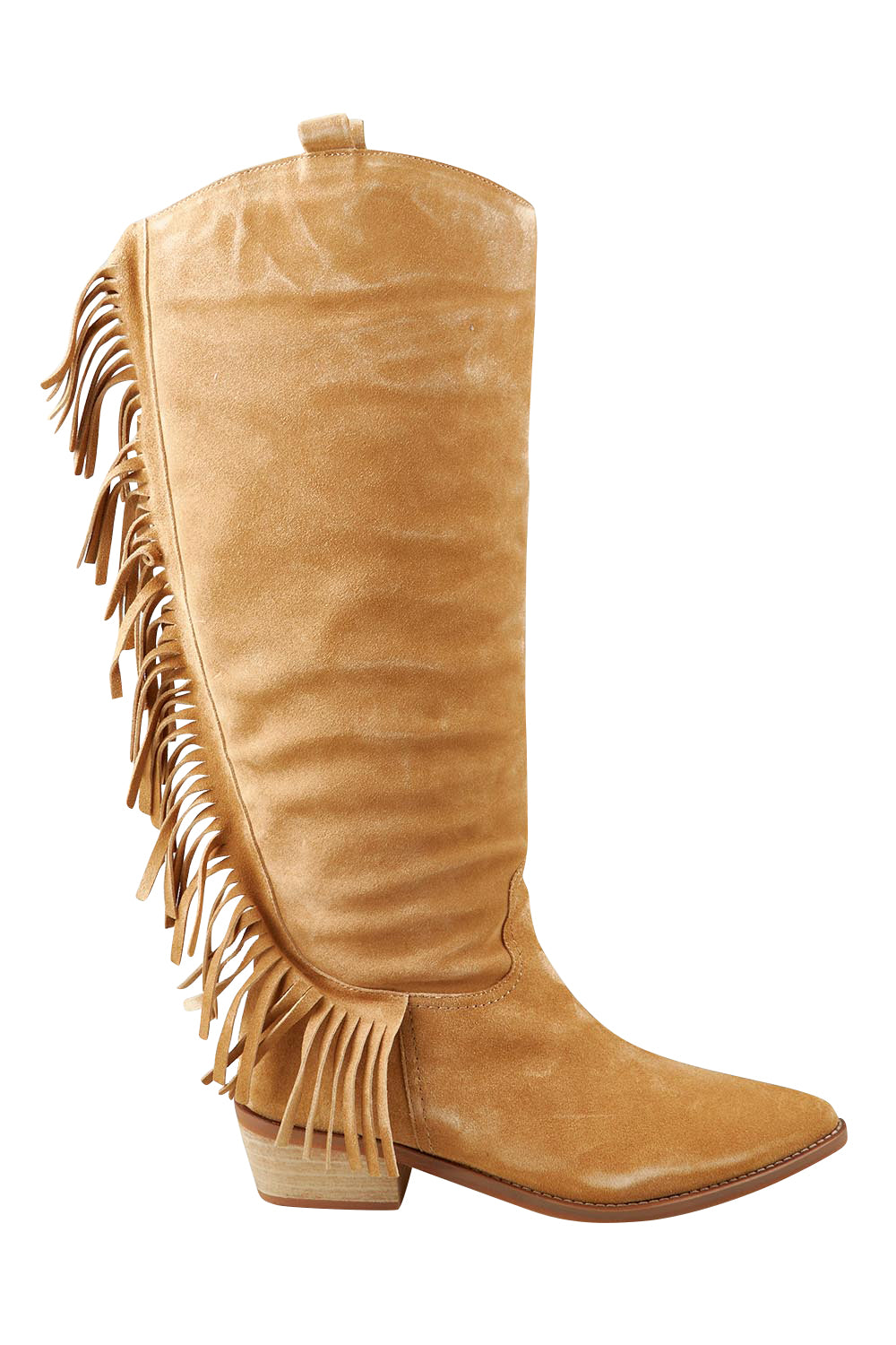 Zendaya Suede Knee Boot – Almonsuede