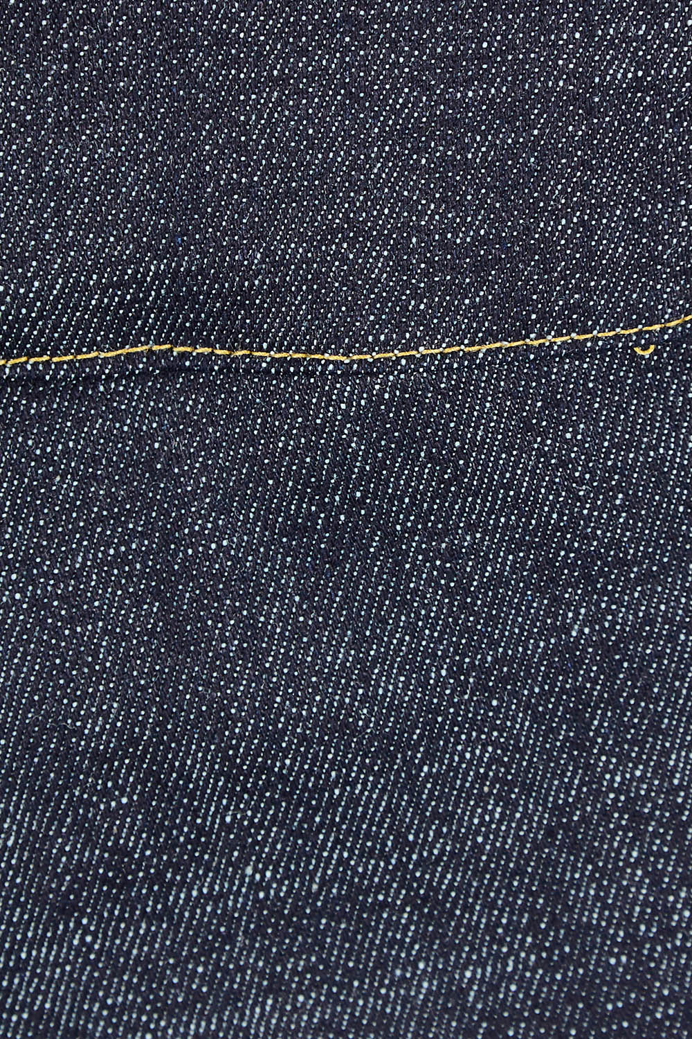 Product shot of the Gabby Denim Pants in colour Indigo (Blue), detail