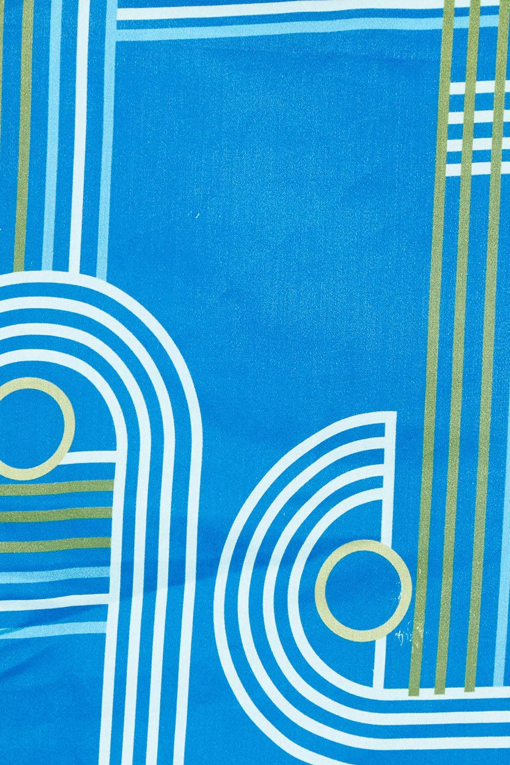 Product shot of the Tilly Cotton Top in colour Blue (Blue), from the front