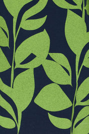 Product shot of the Girlfriend Tee - Navy in colour Navy, showing detail