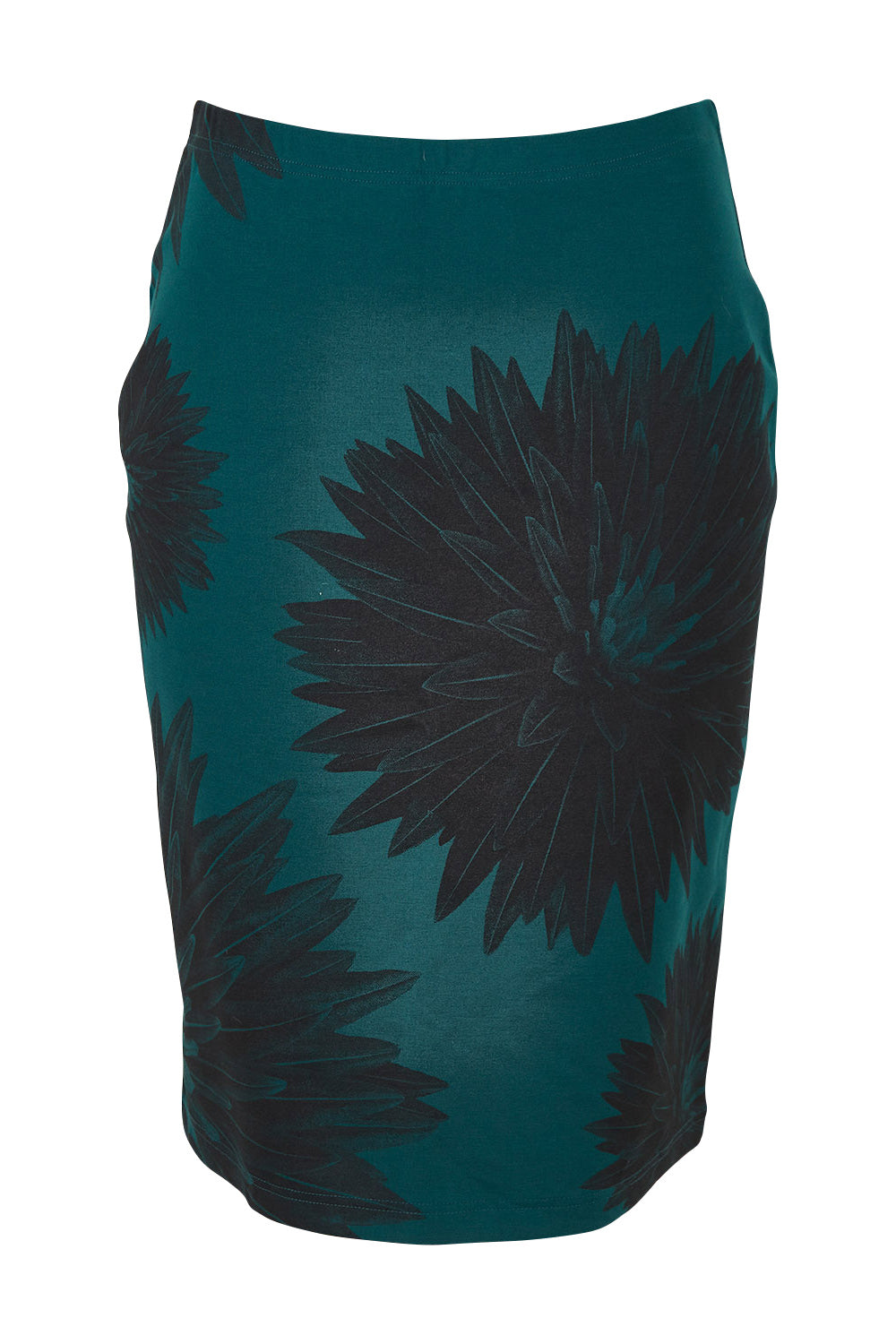 Preloved Carrie Evergreen Skirt - Teal