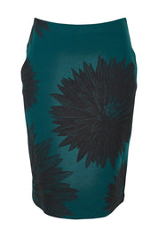 Preloved Carrie Evergreen Skirt - Teal