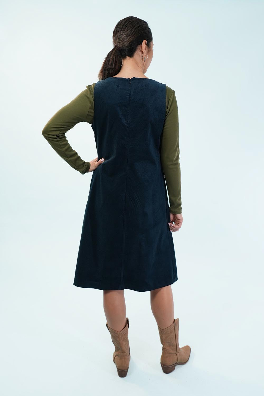 Susie Cord Dress – Blueink