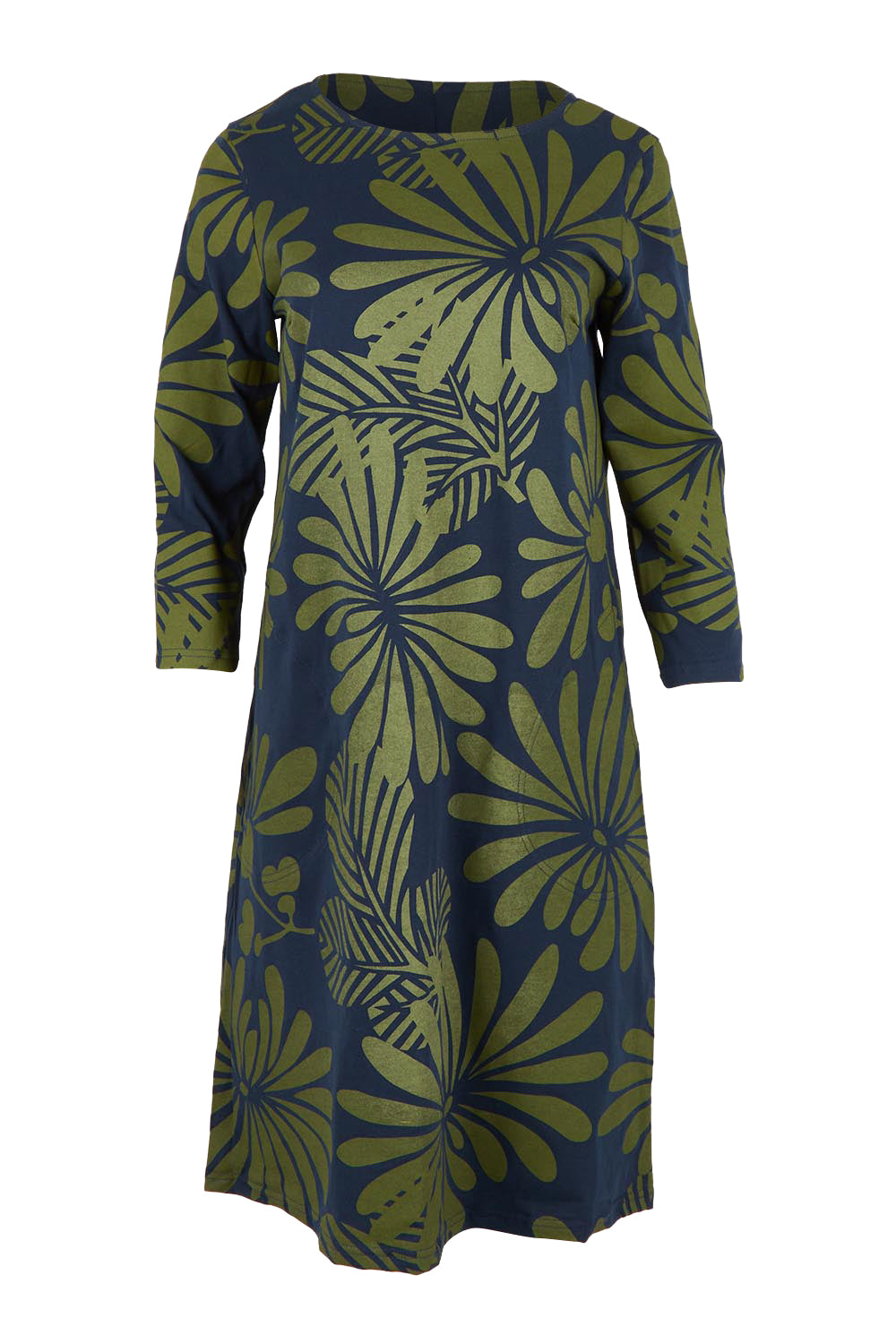 Gracie Cotton Dress – Bluegreen