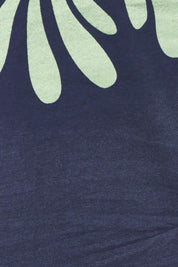 Boat Neck Placement Cotton Long Sleeve Tee – Bluegreen