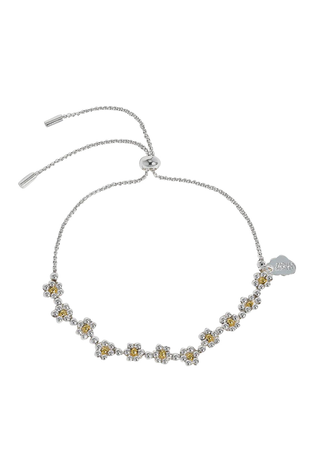Daisy Chain Bracelet - Silvergold