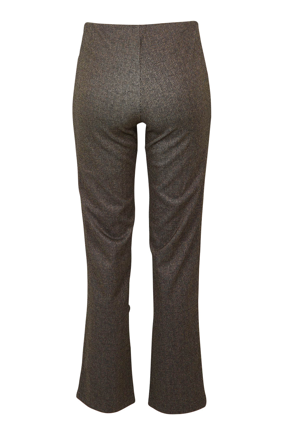 Product shot of the Pic Of The Bunch Straight Trouser in colour Sandbar, from the back