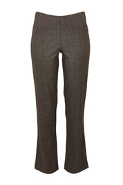 Product shot of the Pic Of The Bunch Straight Trouser in colour Sandbar, from the front