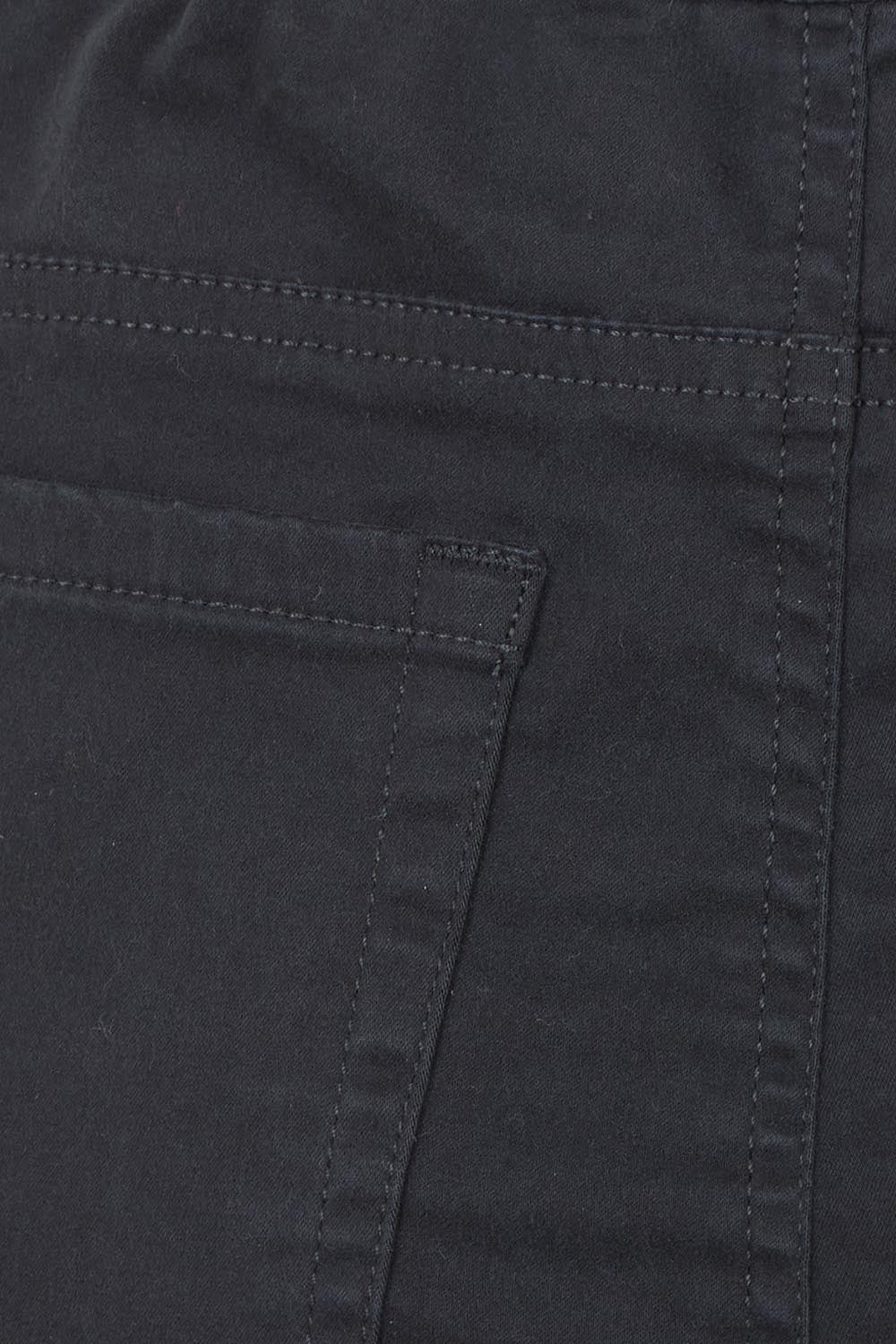 Product shot of the Holey Moleskin Trouser in colour Indigo (Blue), detail