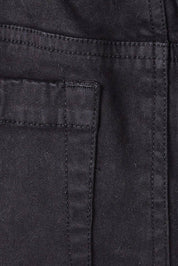 Product shot of the Holey Moleskin Trouser in colour Truenavy (Blue), detail