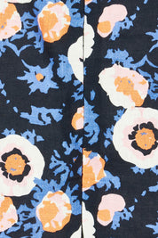 Product shot of the Sunin colourSational Linen Dress - Decorbunch (Blue), detail