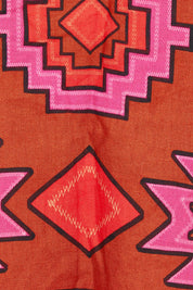 Product shot of the Sunin colourSational Linen Dress - Palmcove, detail