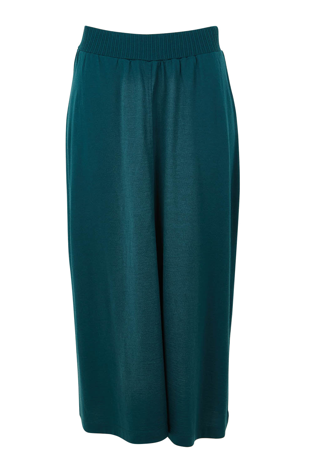Product shot of the A Game Merino Skirt in colour Jeep (Green), from the front