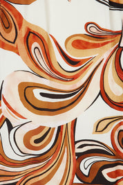 Product shot of the Centre Stage Dress in colour Boho, detail