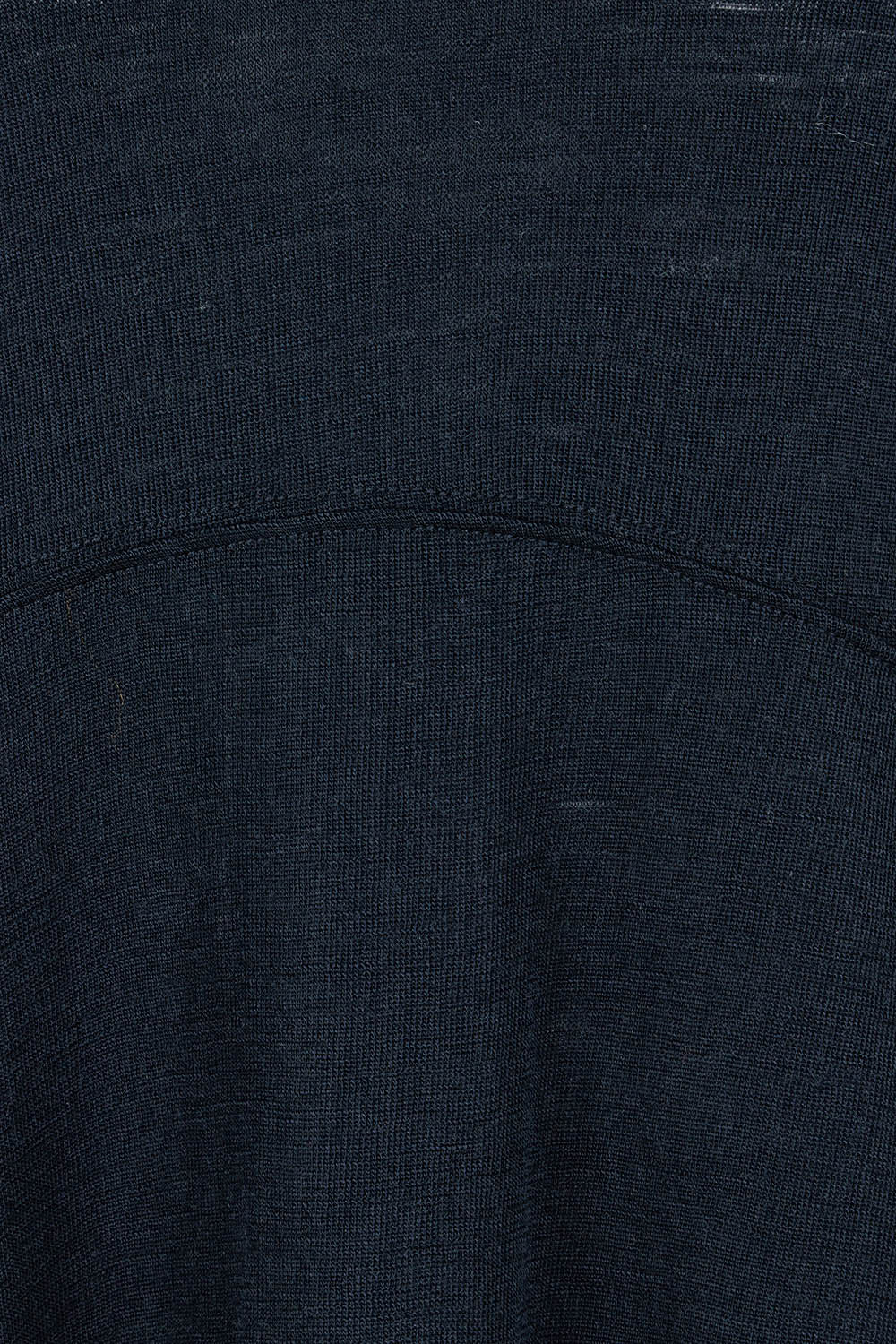 Product shot of the Merino Shear Ecstasy Dress in colour Truenavy (Blue), detail