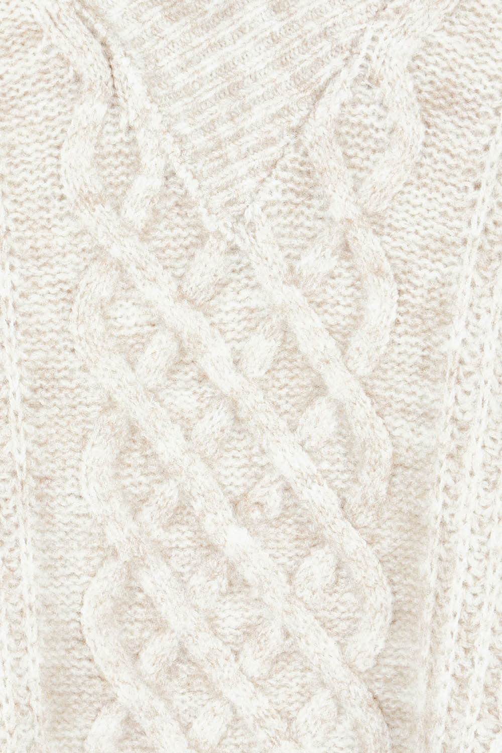 Product shot of the She's A Purla Sweater in colour Natural, detail