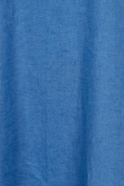 Product shot of the Cut Of Your Rib Dress in colour Savoyblue (Blue), detail