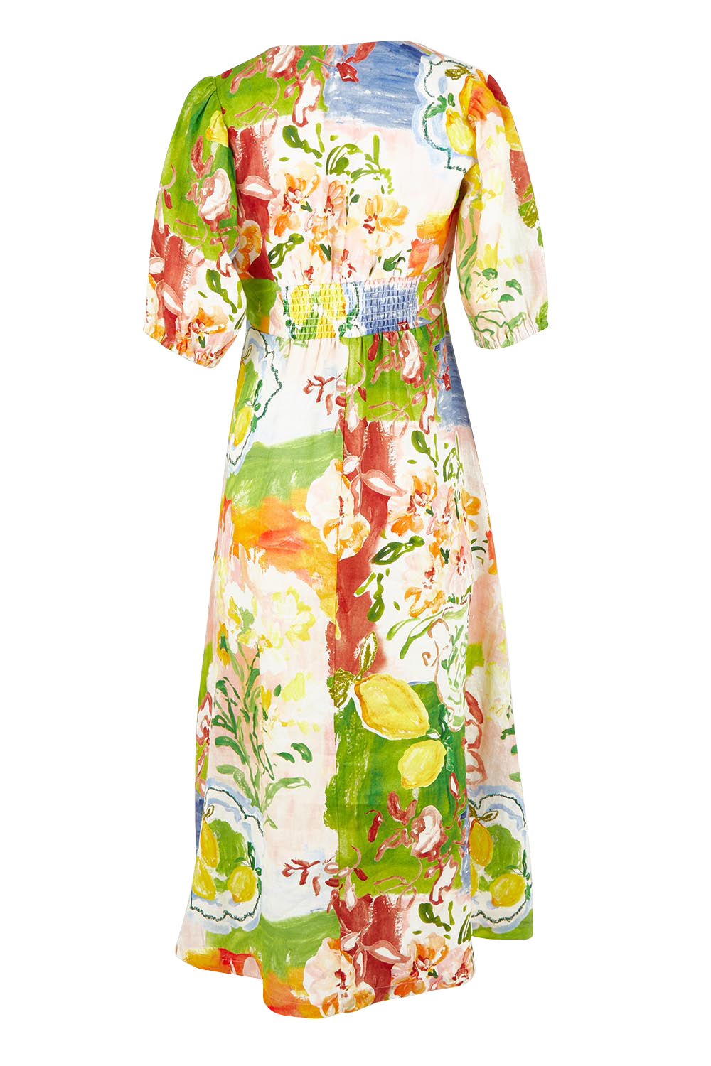 Product shot of the Empire Ly Yours Dress – Enchanted in colour Enchanted, from the back