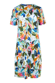 Product shot of the Here Comes Summer Dress – Lyrical in colour Lyrical, from the front