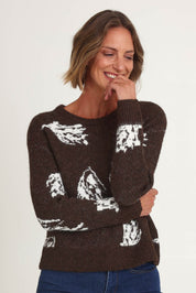 Bloom & Loom Jumper – Coffee