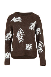 Bloom & Loom Jumper – Coffee