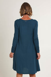 Delightful Merino Wool Dress – Green