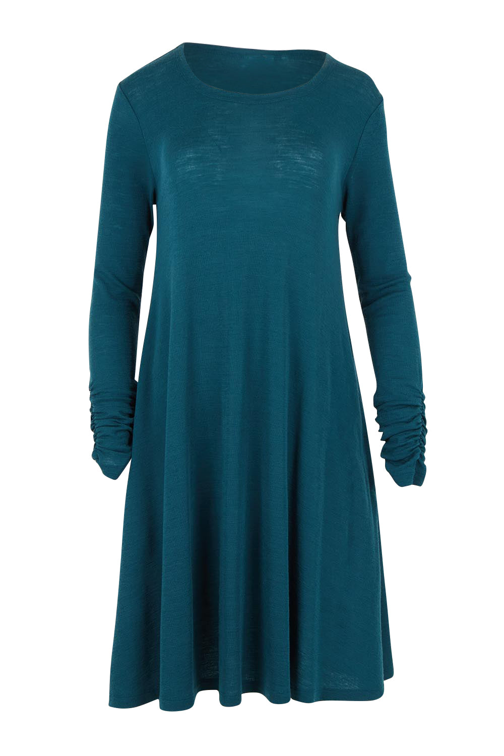 Delightful Merino Wool Dress – Green