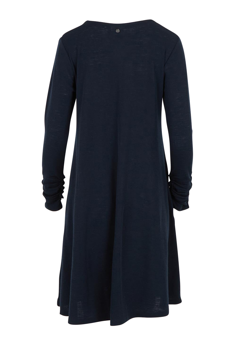 Delightful Merino Wool Dress– Navy